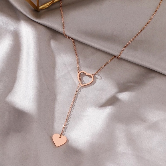 3/$25 ⚡️heart lariat necklace - Picture 7 of 15